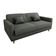 Sofá Cama Premium 3 Lugares 1,90 Larg Emilia Matrix Suede Capuccino