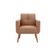 Poltrona Cadeira Para Descanço Acabamento Premium Havana Matrix Boucle Marrom