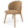 Cadeira de Jantar e Estar Living Estofada Mia L02 Bouclê Mostarda - Lyam Decor