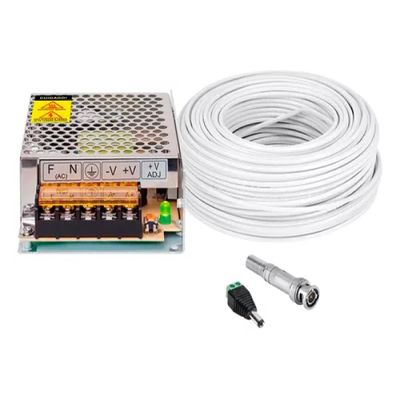 Kit 4 Câmeras Segurança Color 1080p 2.8mm Dvr Intelbras 1tb