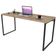 Kit Mesa Para Escritório com Estante 4 Prateleiras Industrial Form C01 150 cm Carvalho - Lyam Decor