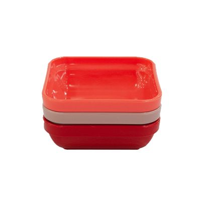 Kit Travessa Cheff Infantil 250ml Colorido em Polipropileno