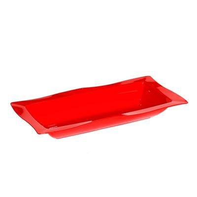Saladeira Moove Retangular 5L Vermelha em Polipropileno
