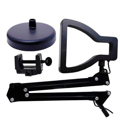 Luminária De Mesa 3d Lâmpada Dimerizável Led Preto