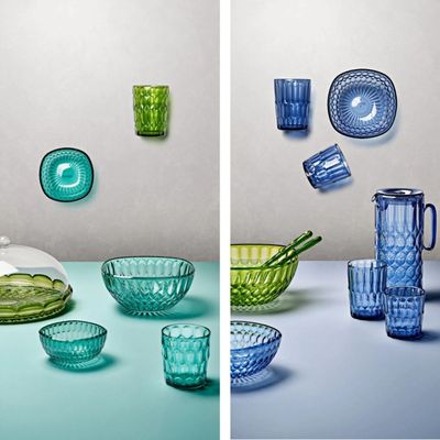 TIGELA BOWL GUZZINI EM ACRÍLICO VANITY ACQUA 21CM AQUAMARINE 129721AC279