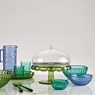 TIGELA BOWL GUZZINI EM ACRÍLICO VANITY ACQUA 21CM AQUAMARINE 129721AC279