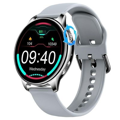 Relógio Inteligente Smartch 87629 à Prova D'água Prata Com Caixa
