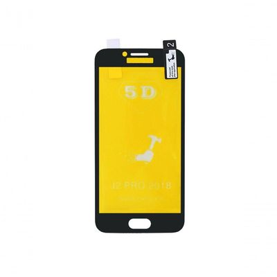 Pelicula De Vidro 3d 4d 5d Para Galaxy J2 Pro J250 - Preta