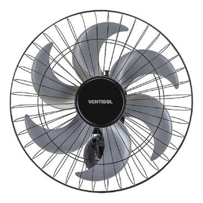 Ventilador Oscilante De Parede 50 Cm 6 Pas Steel Grade De Aco Bivolt