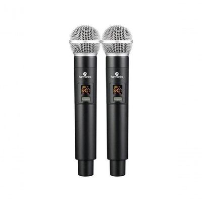 Microfone Sem Fio Harmonics Hsf-200 Duplo