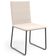 Cadeira Decorativa Estofada Para Sala De Jantar Preto Maya L02 Suede Bege - Lyam Decor Decor