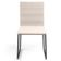 Cadeira Decorativa Estofada Para Sala De Jantar Preto Maya L02 Suede Bege - Lyam Decor Decor