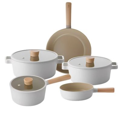 CONJUNTO DE 5 PANELAS FIKA NEOFLAM EM ALUMINIO PEROLA FK-FI-5PMX