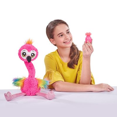 Frankie Flamingo Dançarino - Pelúcia Pets Alive