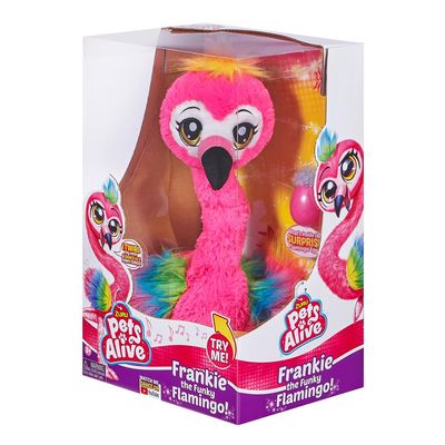 Frankie Flamingo Dançarino - Pelúcia Pets Alive