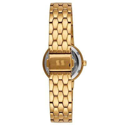 Relógio Seculus Feminino Ref: 23747lpsvds1 Clássico Dourado