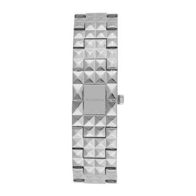Relogio Mondaine Feminino Ref: 99840l0mvnm2 Bracelete Retangular Prateado