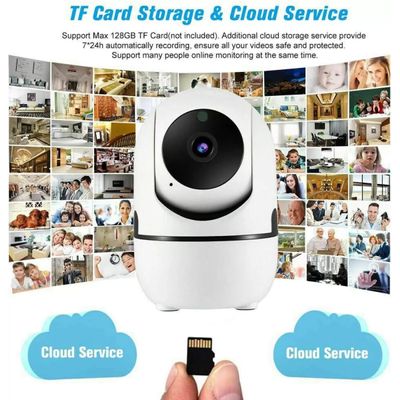 kit 2 Câmera Robo Ip Wifi Wireles Full HD 1080p Áudio Visão Noturna Grava em nuvem