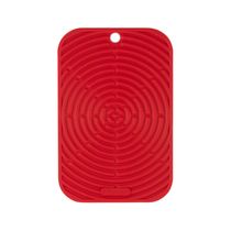 SUPORTE LE CREUSET RETÂNGULAR DE SILICONE VERMELHO 24CM 93005000060000