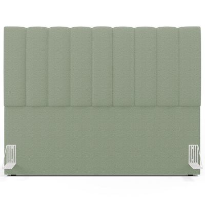 Cabeceira Cama Box Casal King 195 cm Dália W01 Bouclê Oliva - Lyam Decor