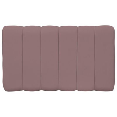 Cabeceira Cama Box Painel Solteiro 100 cm Dubai W01 Suede Rosê - Lyam Decor