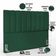 Cabeceira Cama Box Casal Queen 160 cm Dália W01 Suede Verde Musgo - Lyam Decor