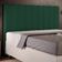 Cabeceira Cama Box Casal Queen 160 cm Dália W01 Suede Verde Musgo - Lyam Decor