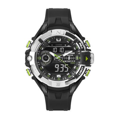Relógio Mormaii Masculino Ref: Mo1184/8f Esportivo Anadigi Black