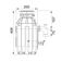 TRITURADOR DE RESIDUOS ALIMENTOS FRANKE TE-125-AS 1 1/4HP 15815 220V