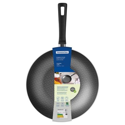 Frigideira Funda Tramontina Loreto em Alumínio com Revestimento Interno e Externo em Antiaderente Starflon Max Vermelho
