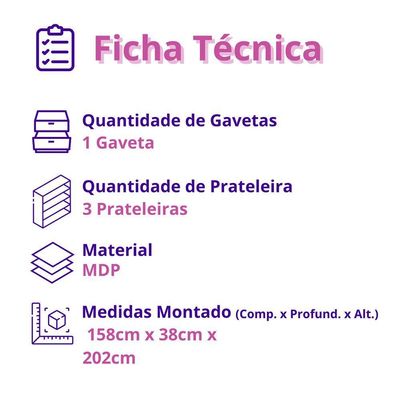 Armário De Cozinha âmbar 8 Portas 1 Gaveta Mobilihouse Cinamomo/off White