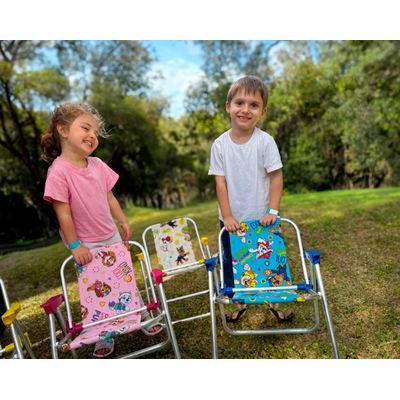 Cadeira Infantil em Alumínio Patrulha Canina Summer Bel Único