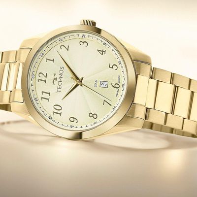 Relógio Technos Masculino Steel Dourado - 2315lan-1d 2315lan-1d