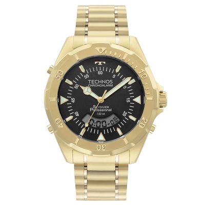 Relógio Technos Masculino Skydiver Dourado Wt2050awn/1p