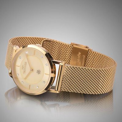 Relógio Technos Feminino Slim Dourado - 2025ltx-1x 2025ltx-1x
