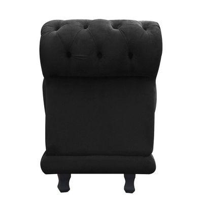Recamier Barcelona Suede Preto