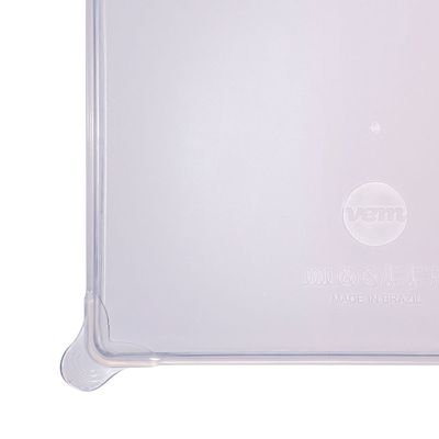 Tampa Hermetic Caps para Pote Organizador 18L Natural em Silicone