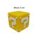 Cubo Interrogação Porta Objetos c/ Tampa 5 cm 3D Mario Gamer Mesa Escritório Geek