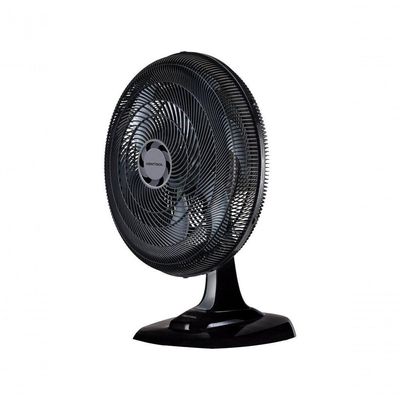 Ventilador Osc Mesa Turbo 6 50cm 6 Pás Preto-Prata 110V