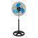 Ventilador Coluna 220v De Chao Potente 3 Velocidades 45w Coluna Pedestal Giratorio 3 Velocidades Turbo Sile