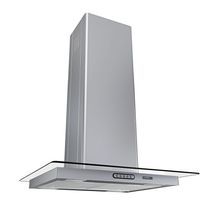 Coifa Ilha 60cm Vidro Reto Nardelli Inox 220V