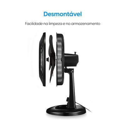 Ventilador Breeze Air 40cm 7 Pás 3 Velocidades Elgin 110V