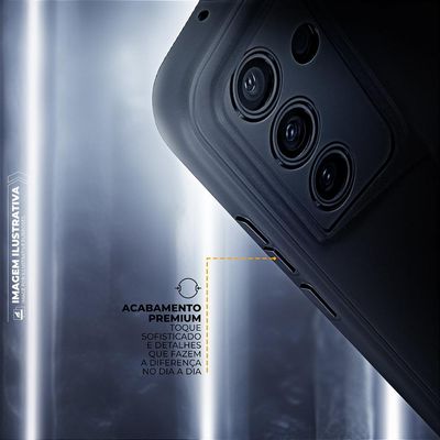Capa case capinha para Xiaomi Redmi Note 14 Pro Plus 5G - Stinger Preta - Gshield