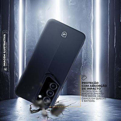 Capa case capinha para Xiaomi Redmi Note 14 Pro Plus 5G - Stinger Preta - Gshield