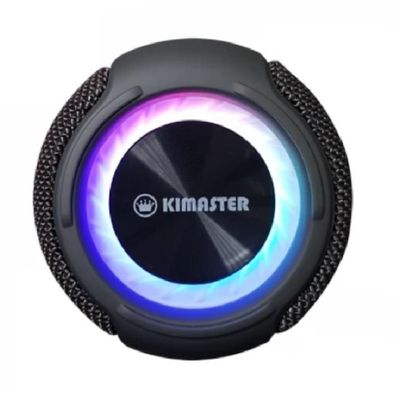 Caixa de Som Portátil Bluetooth IPX6 K450 Kimaster 18W Cinza