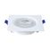 Kit 6 Spot De Led Embutir Slim Mr16 Quadrado 6w Bivolt 6500k Frio