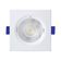 Kit 6 Spot De Led Embutir Slim Mr16 Quadrado 6w Bivolt 6500k Frio