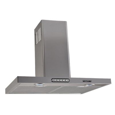 Coifa De Parede 60cm Retangular Duto Slim Fogatti Inox 110V