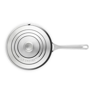 FRIGIDEIRA LE CREUSET SAUTE SIGNATURE 3-PLY EM AÇO INOX 24CM 96600124000000