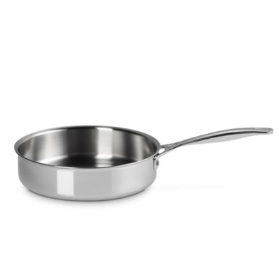 FRIGIDEIRA LE CREUSET SAUTE SIGNATURE 3-PLY EM AÇO INOX 24CM 96600124000000